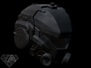 titanfall 2 sci-fi helmet 3D Print Model