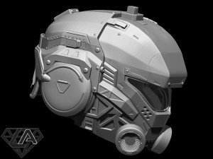 titanfall 2 sci-fi helmet 3D Print Model