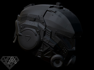 titanfall 2 sci-fi helmet 3D Print Model