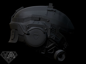 titanfall 2 sci-fi helmet 3D Print Model