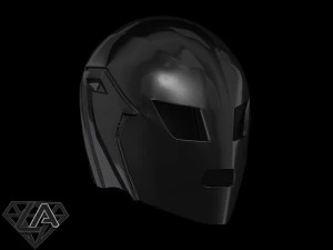 sci-fi biomech dj helmet 3D Print Model