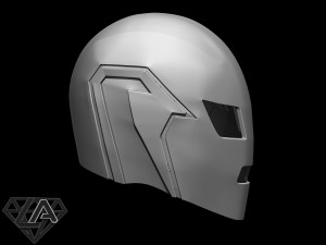 sci-fi biomech dj helmet 3D Print Model