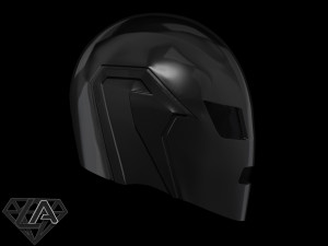 sci-fi biomech dj helmet 3D Print Model