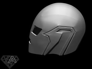 sci-fi biomech dj helmet 3D Print Model