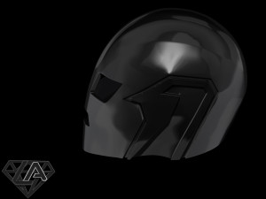 sci-fi biomech dj helmet 3D Print Model