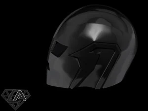 sci-fi biomech dj helmet 3D Print Model