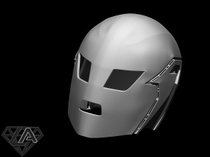 sci-fi biomech dj helmet 3D Print Model