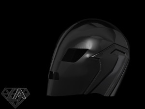 sci-fi biomech dj helmet 3D Print Model