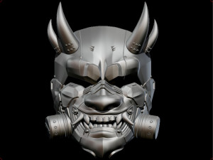 sci-fi oni antigas custom mask 3D Print Model
