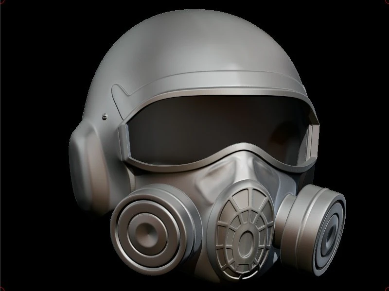 stalker clear sky helmet 3D Print Model .c4d .max .obj .3ds .fbx .stl .blend 
