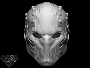 geisha mask 3d print model 3D Print Model in Game Accessories 3DExport