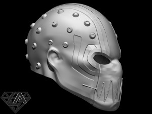 cybersoul custom helmet 3D 打印模型