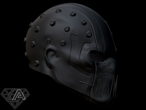 cybersoul custom helmet 3D 打印模型