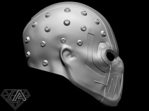 cybersoul custom helmet 3D 打印模型