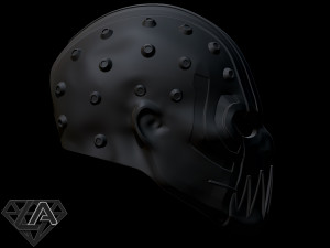 cybersoul custom helmet 3D 打印模型