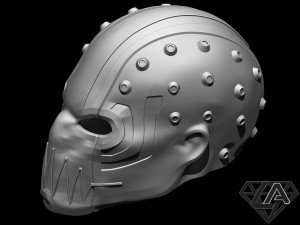cybersoul custom helmet 3D 打印模型