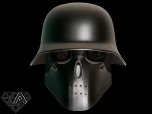 wolfenstein custom helmet 3D Принт Модель