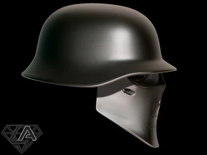 wolfenstein custom helmet 3D Print Model