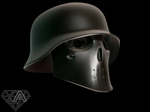 wolfenstein custom helmet 3D Принт Модель