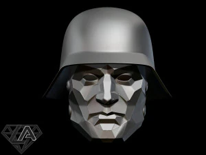 wolfenstein supersoldaten60 custom helmet 3D Print Model