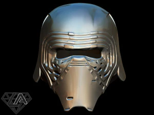kylo ren custom helmet 3d print model 3D Print Model