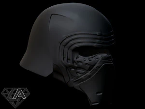 kylo ren custom helmet 3d print model 3D Print Model