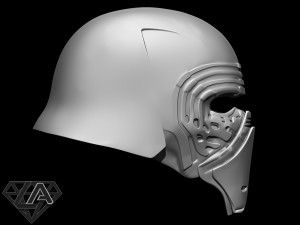 kylo ren custom helmet 3d print model 3D Print Model