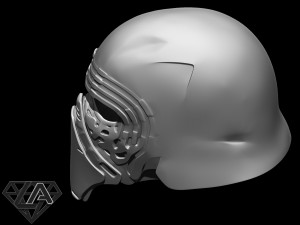 kylo ren custom helmet 3d print model 3D Print Model