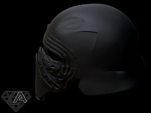 kylo ren custom helmet 3d print model 3D Print Model