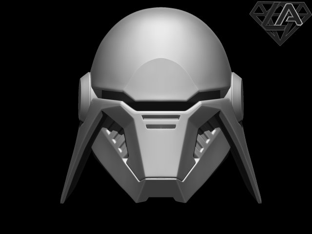 star wars jedi fallen order second sister helmet 3D 打印模型 .c4d .max .obj .3ds .fbx .stl .blend