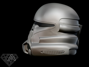 star wars jedi fallen order purge trooper helmet 3D 打印模型