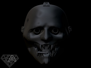 vile cannibal mask for halloween 3D 打印模型
