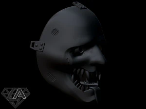 vile cannibal mask for halloween 3D Print Model