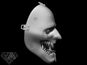 vile cannibal mask for halloween 3D Print Model