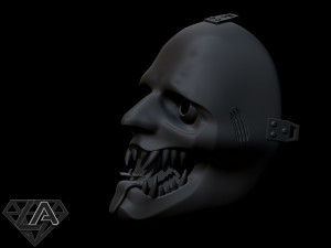 vile cannibal mask for halloween 3D 打印模型