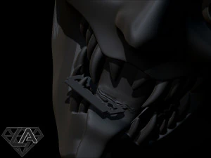 vile cannibal mask for halloween 3D Print Model
