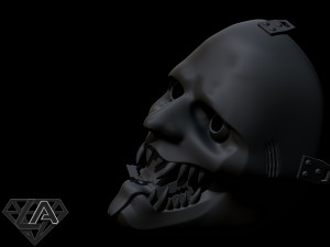 vile cannibal mask for halloween 3D 打印模型