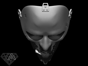 vile cannibal mask for halloween 3D Print Model