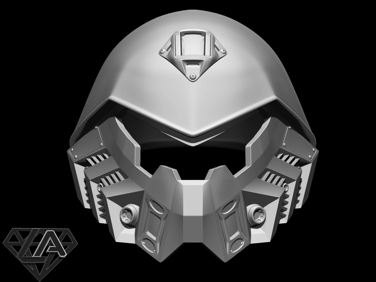 sci-fi tactic roach custom helmet 3d print model 3D Print Model .c4d .max .obj .3ds .fbx .stl .blend 