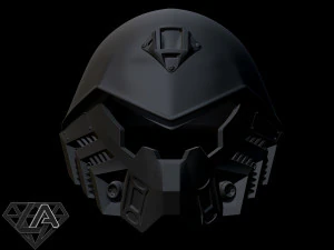 sci-fi tactic roach custom helmet 3d print model 3D Print Model