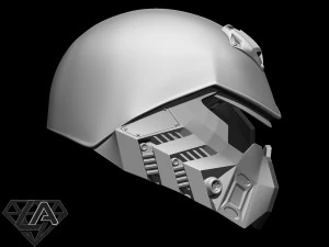 sci-fi tactic roach custom helmet 3d print model 3D Print Model
