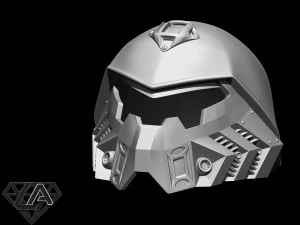 sci-fi tactic roach custom helmet 3d print model 3D Print Model