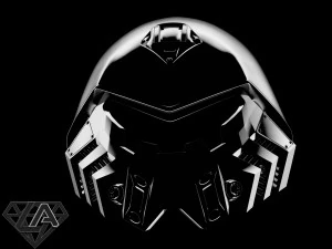 sci-fi tactic roach custom helmet 3d print model 3D Print Model