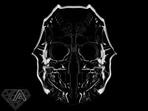 sci-fi pirat custom helmet 3d print model 3D 打印模型