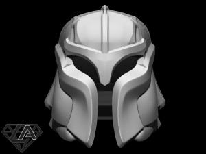 darksiders angel brute custom helmet 3d print model 3D Print Model