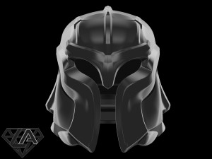 darksiders angel brute custom helmet 3d print model 3D Print Model