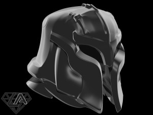 darksiders angel brute custom helmet 3d print model 3D Print Model