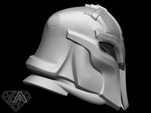 darksiders angel brute custom helmet 3d print model 3D Print Model