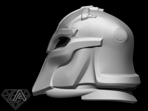 darksiders angel brute custom helmet 3d print model 3D Print Model