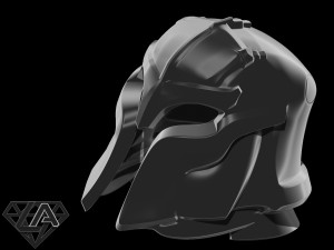 darksiders angel brute custom helmet 3d print model 3D Print Model